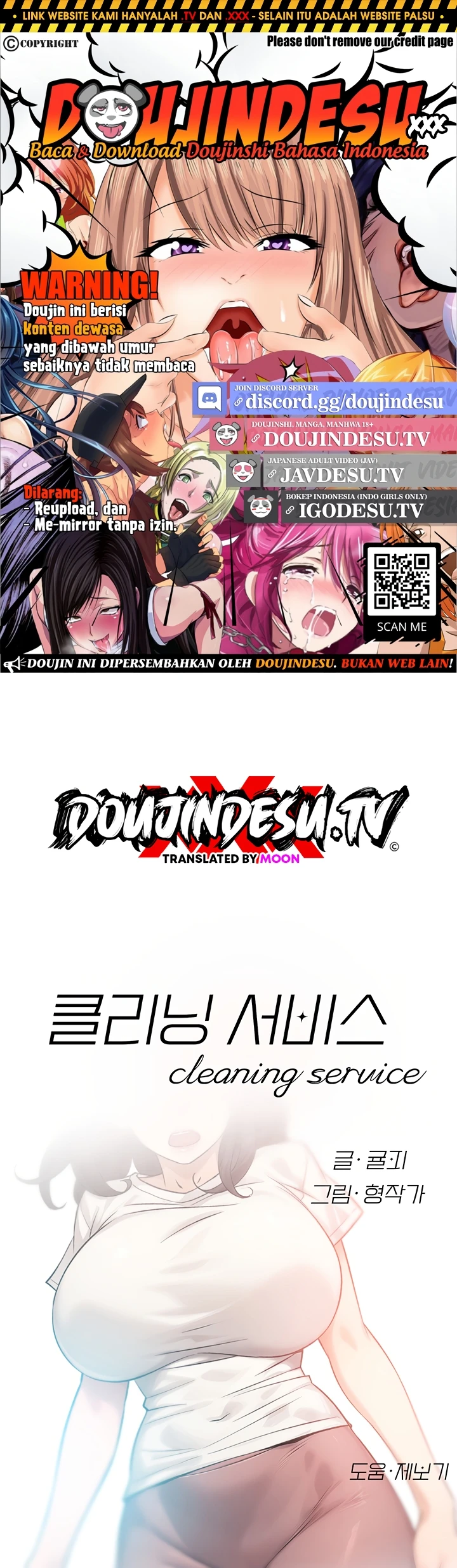 Read manhwa  Cleaning Service - Chap 17 - image 1