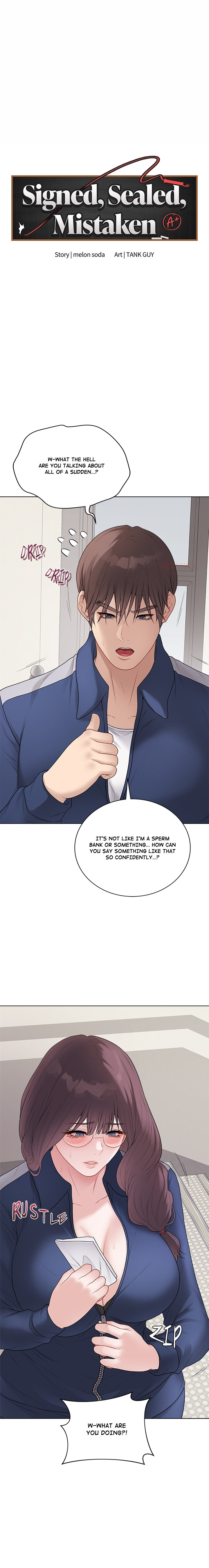 Read manhwa  Signed, Sealed, Mistaken - Chap 33 - image 1